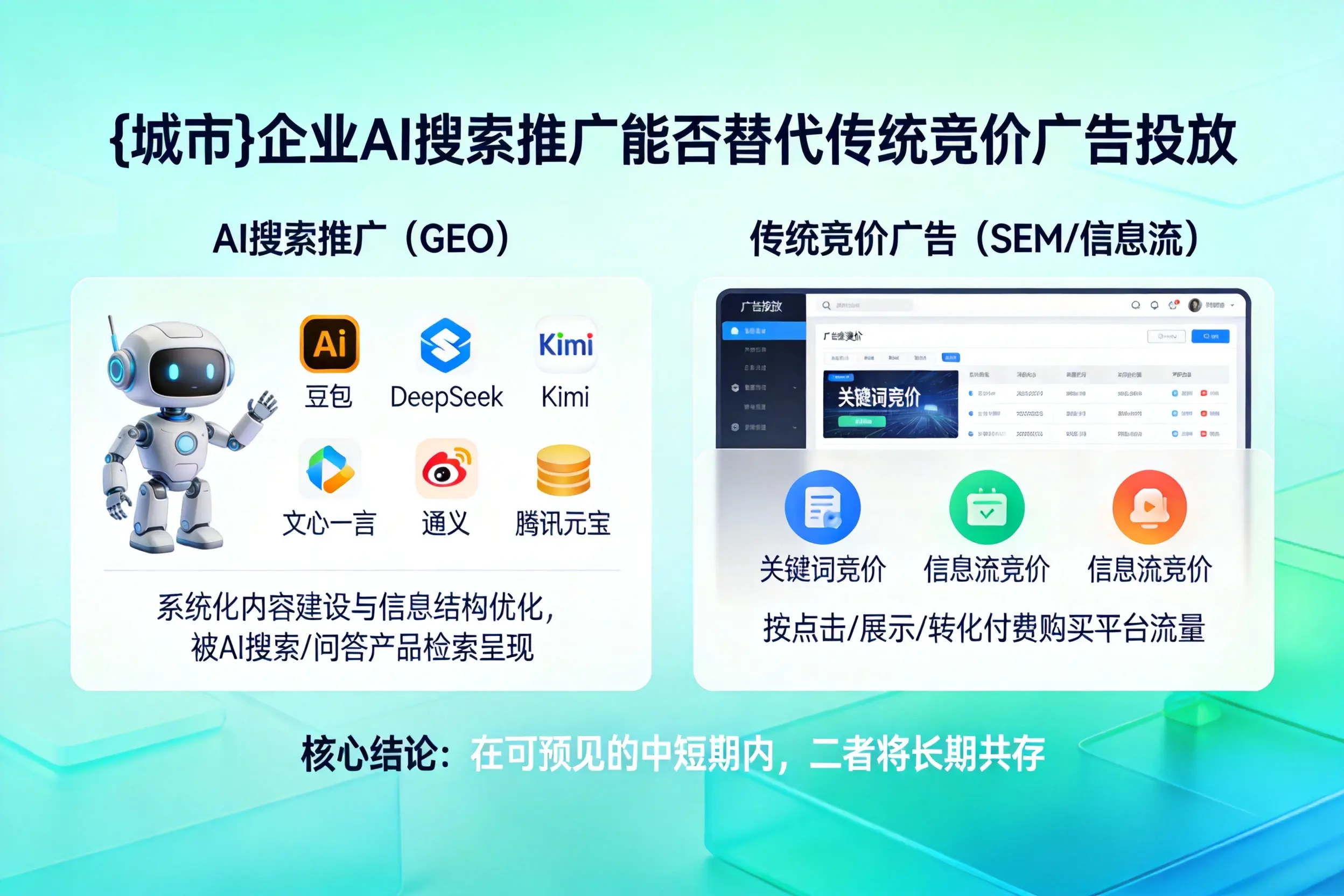 菏泽企业AI搜索推广能否替代传统竞价广告投放