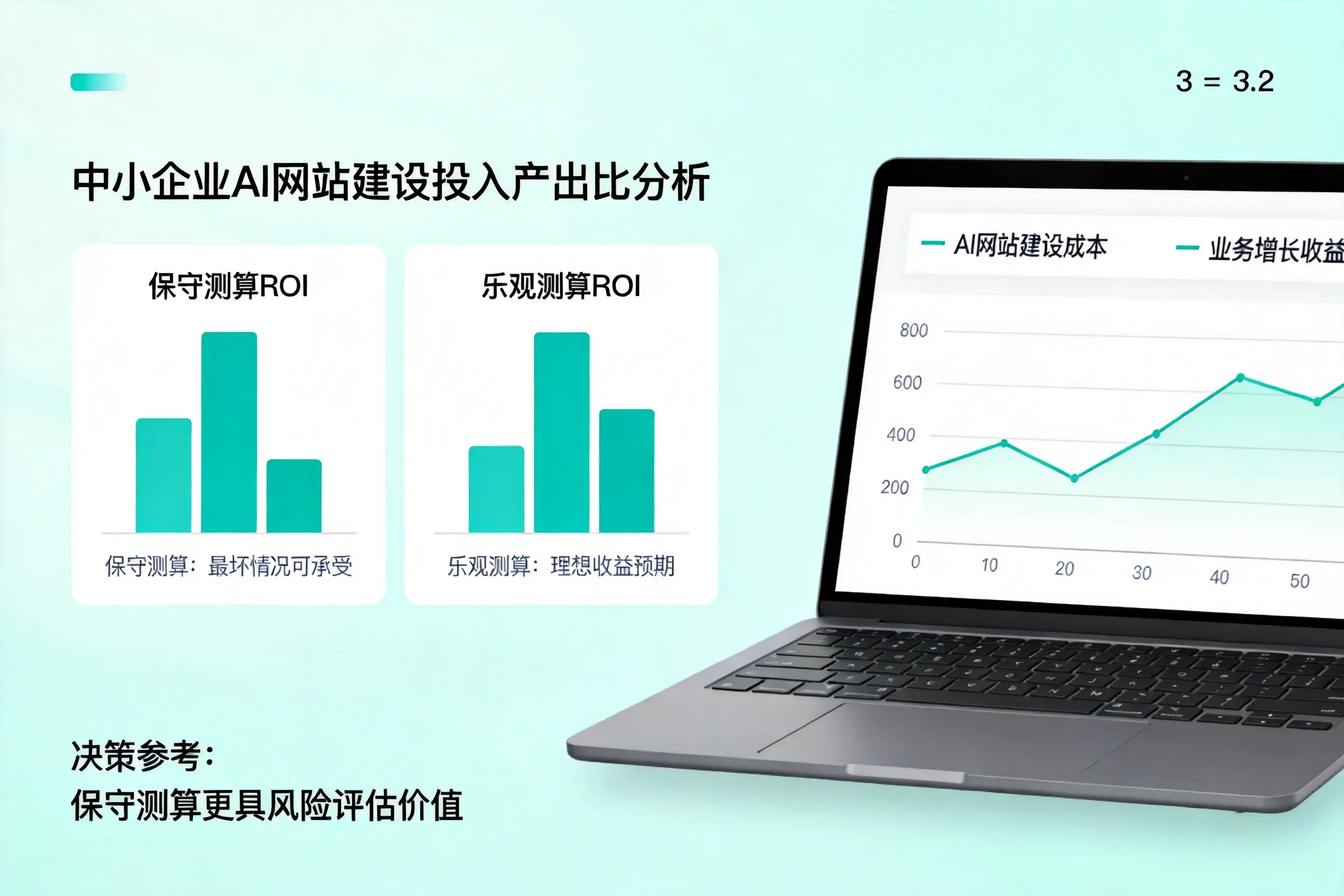 菏泽中小企业AI网站建设投入产出比怎么算？先看这份分析