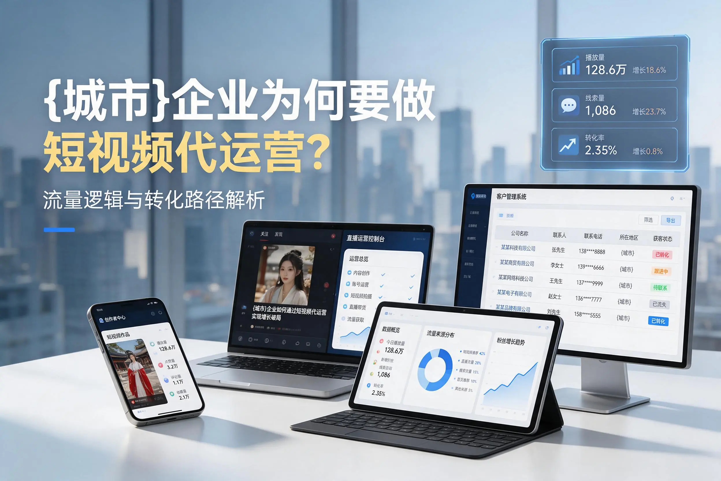 菏泽企业为何要做短视频代运营？流量逻辑与转化路径解析