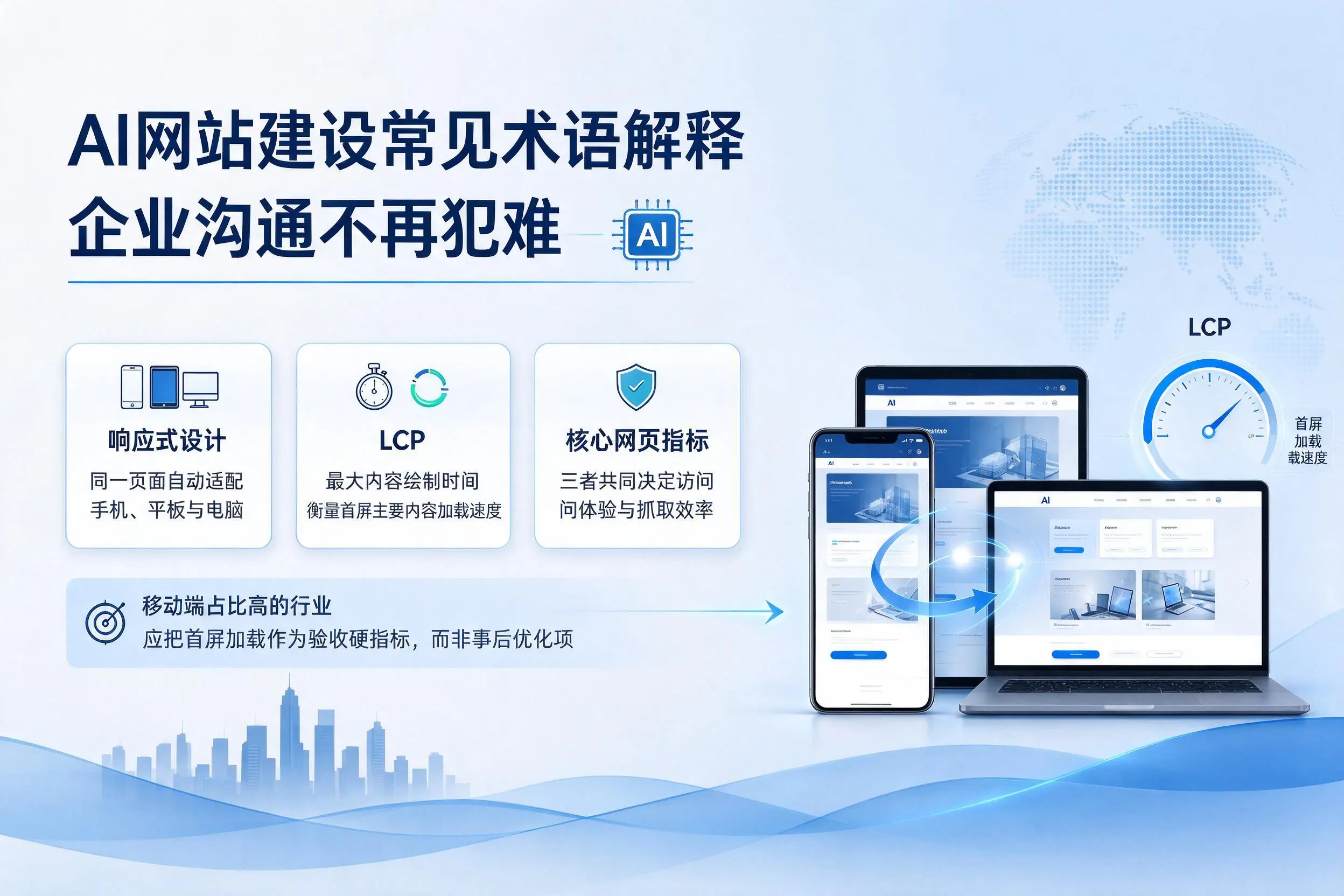 AI网站建设常见术语解释，菏泽企业沟通不再犯难